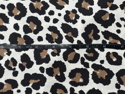 Viscose TWILL cheetah print 58" [18269]