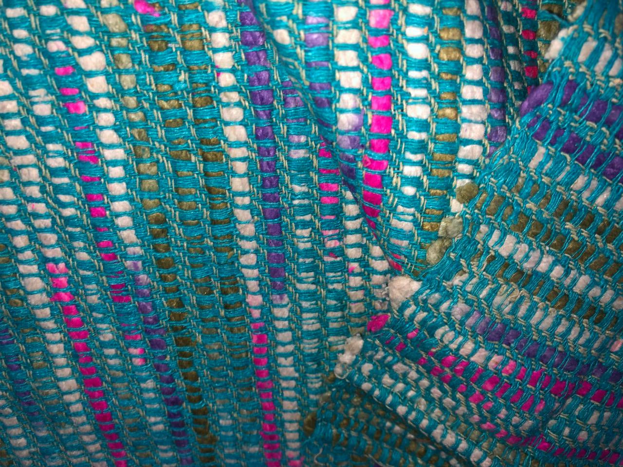 100% Silk Matka fabric multi color ,heavy weight 44" wide [15925]