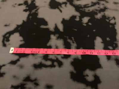Polyester lycra Digital Camouflage Print Dress fabric 58 Inches wide available in white and charcoal grey [18550/51]