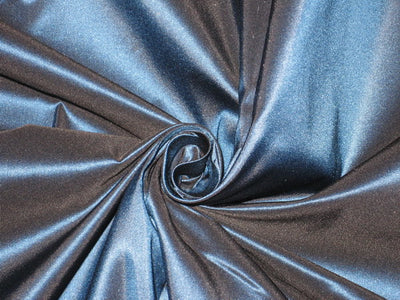 100% PURE SILK TAFFETA FABRIC DEEP BLUE color 54" wide TAF66[2]