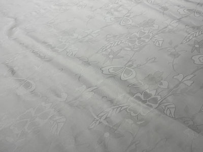 Jasmin Jacquard Fabric raised, intricate floral patterns in 2 designs [18822/23]