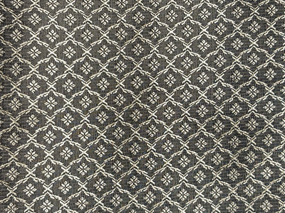 Brocade Fabric brown and gold diamond floral motif  all over Jacquard 44" BRO1028[3]