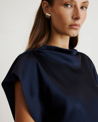 Silk Dupioni Fabric Navy Blue 54" wide DUP349[1]