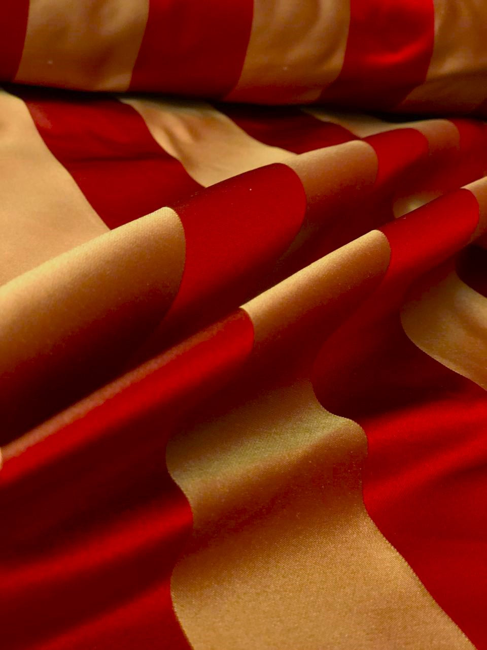 100% silk Taffeta satin stripes available in 8 different color shades [18296/97/98/99/18307/08/09/10]
