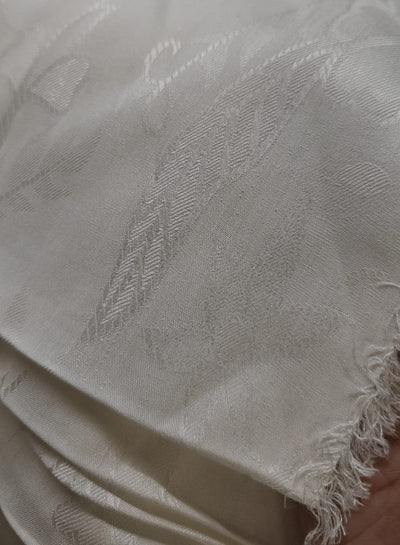 Jasmin Jacquard Fabric raised, intricate floral patterns in 2 designs [18822/23]