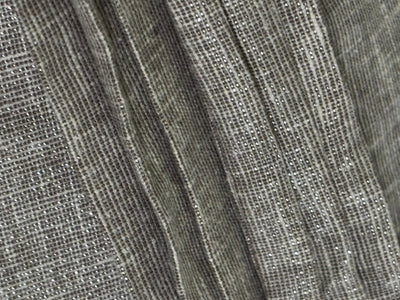 Linen  Lurex  Fabric 58" available in 3 colors  sea green ,nude , charcoal and pink