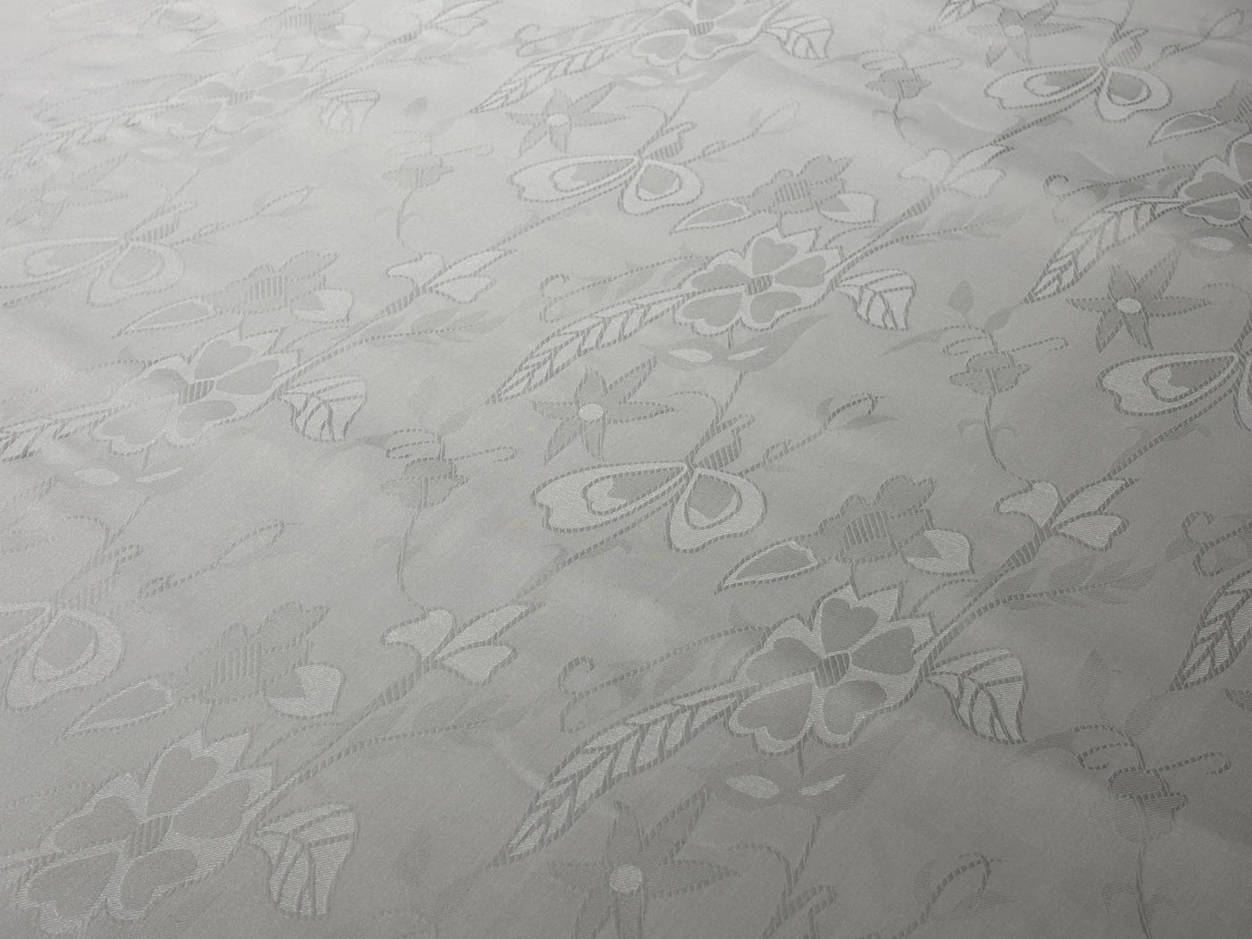 Jasmin Jacquard Fabric raised, intricate floral patterns in 2 designs [18822/23]