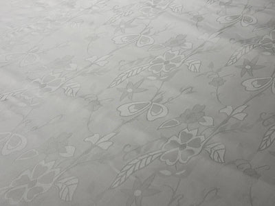 Jasmin Jacquard Fabric raised, intricate floral patterns in 2 designs [18822/23]