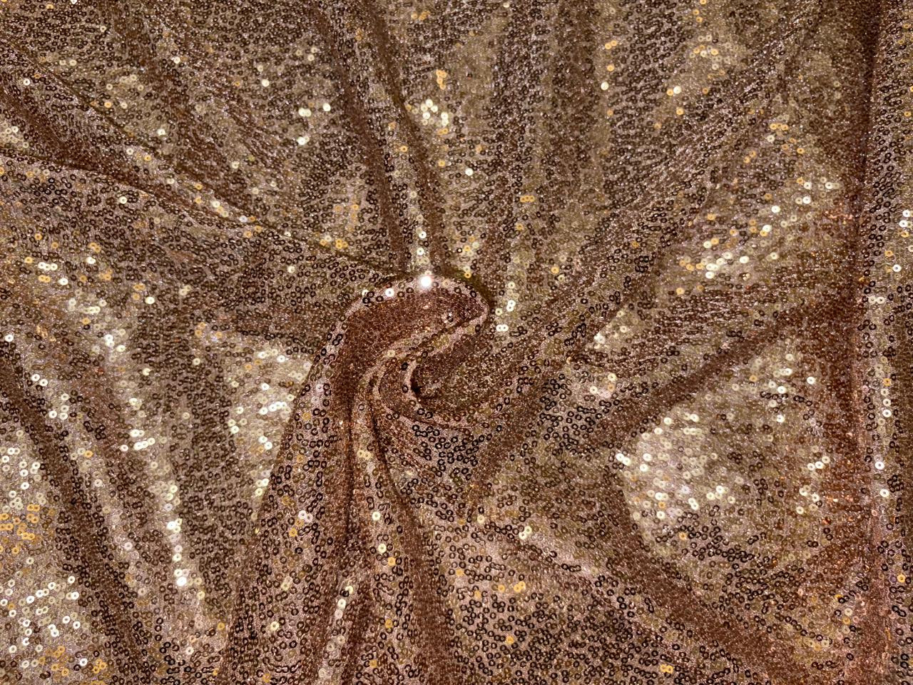 Net Fabric with sequin blush pink  58'' wide [18599]