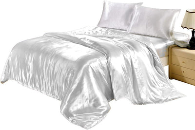 100% Mulberry Silk Satin Duvet cover