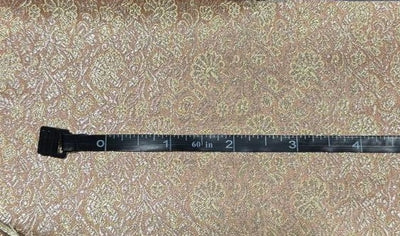 Silk Brocade fabric 44" available in 4 colors dusty peach, glitter burgundy ,peachy orange and dusty mint [BRO1040]