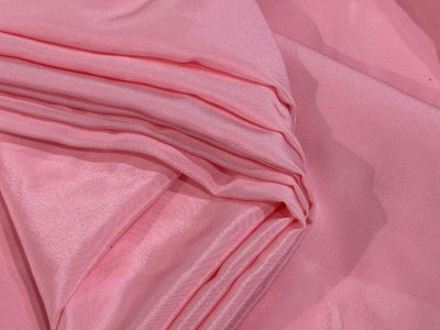 Pure silk crepe fabric 20 mm weight available in 3 colors pink 44"/olive 44" and red 54"