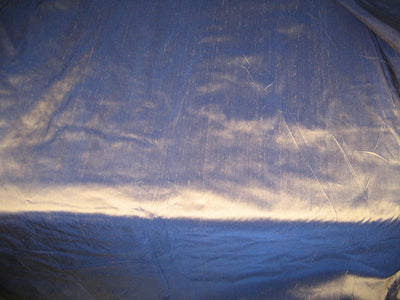 Pure SILK Dupioni FABRIC Iridescent Antique Gold x Royal Blue COLOR 54" WIDE DUP40[1]