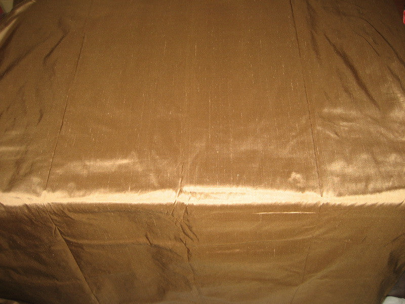 100% Pure SILK DupioniFABRIC Taupe Brown colour 54" wide DUP#86[1]