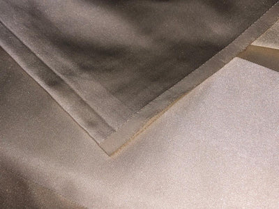 Silk taffeta large stripes IN 3 shades of cream  54" wide TAFS38 [2]