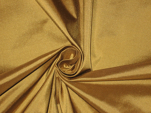 100% Pure SILK TAFFETA FABRIC Dessert Camel color 54" wide TAF89[3]