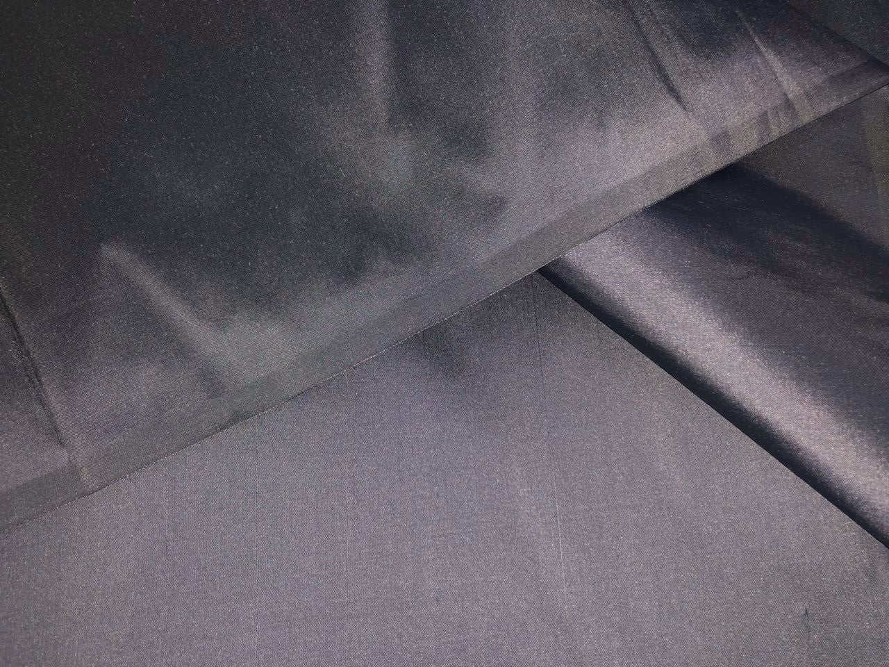 Silk Dupioni fabric slate blue  color 54" wide DUP418