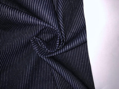 100% Cotton Denim  Fabric STRIPES 58" wide available in 2 styles 4mm and 2mm stripes