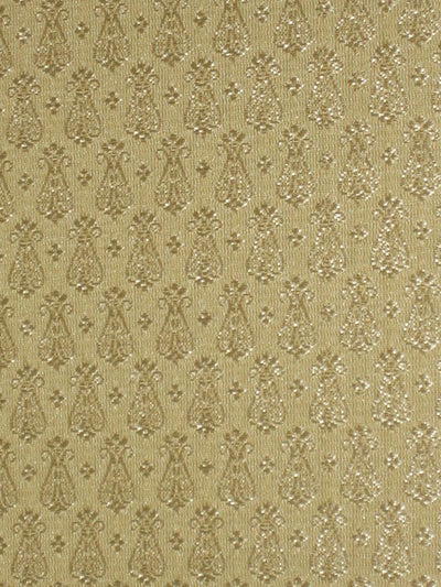 Silk Brocade Fabric Golden Cream 44" WIDE BRO86[1]