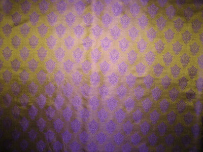 Silk Brocade Fabric Iridescent Green & Purple 44" wide BRO162[1]