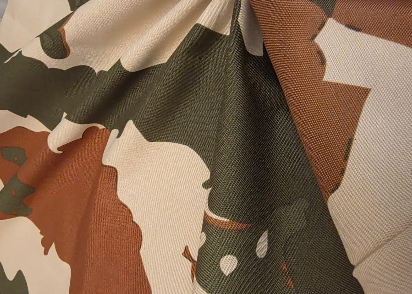 100% Cotton Denim  Fabric 58" wide available in 5 different designs of army prints