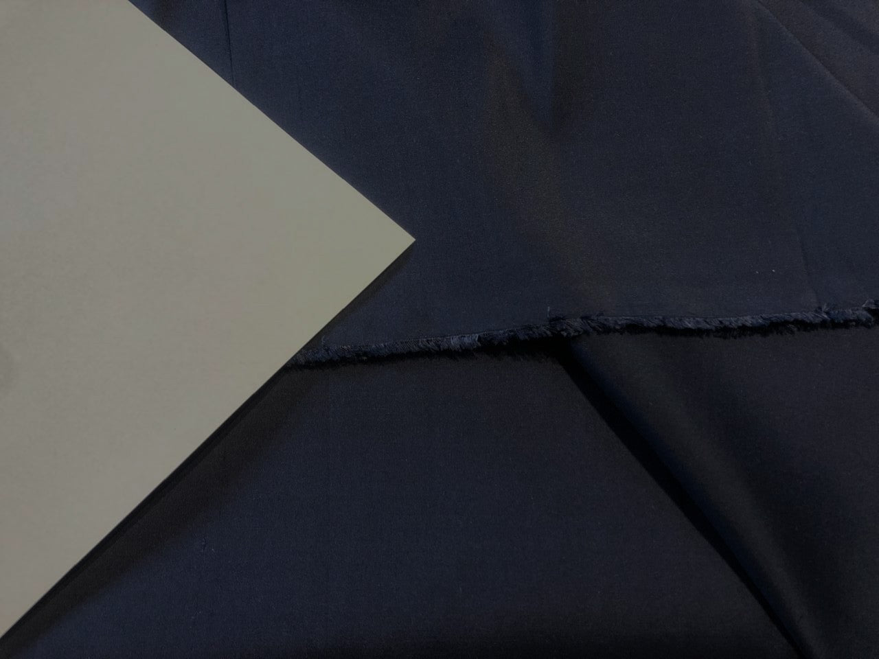 Silk TAFETTA fabric dark navy  54"wide TAF347