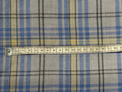 100% Silk  Wool twill , plaids available in 6 colors [17774/75/76/77/78/79]