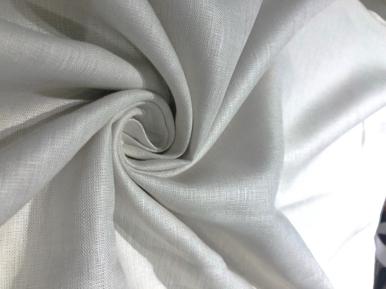 Hemp 55% Cotton 45% Suiting fabric 58 inches wide  beige and natural white is premium linen suiting