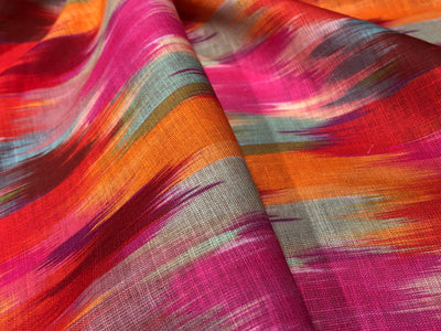 100% Cotton Poplin Rainbow color Print 44" wide [17279]