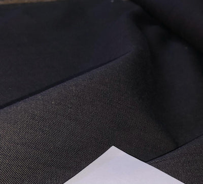 100% Cotton Denim  Fabric 58" wide available in 4 COLORS DENIM REVERSABLE JET BLACK X GREEN DENIM BROWN SLATE BLUE and DENIM BLUE