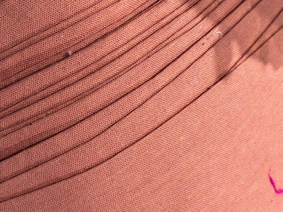Linen  75% COTTON 25%  54" wide two tone linen peach x pink [17721]