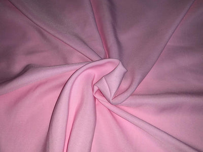 Viscose crepe fabric 44&quot; wide available in 6 colors camel beige ,orange, blue, pink and Aubergine  pink