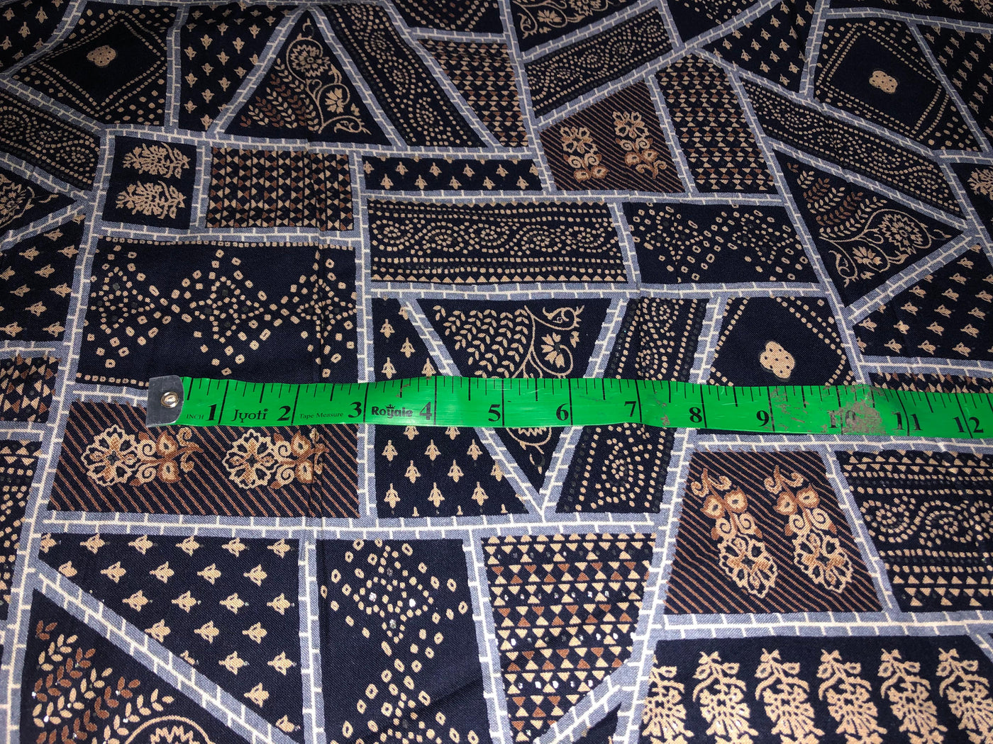 Premium Viscose Rayon fabric with foil print  abstract 58" wide available in two colors navy and burgundy