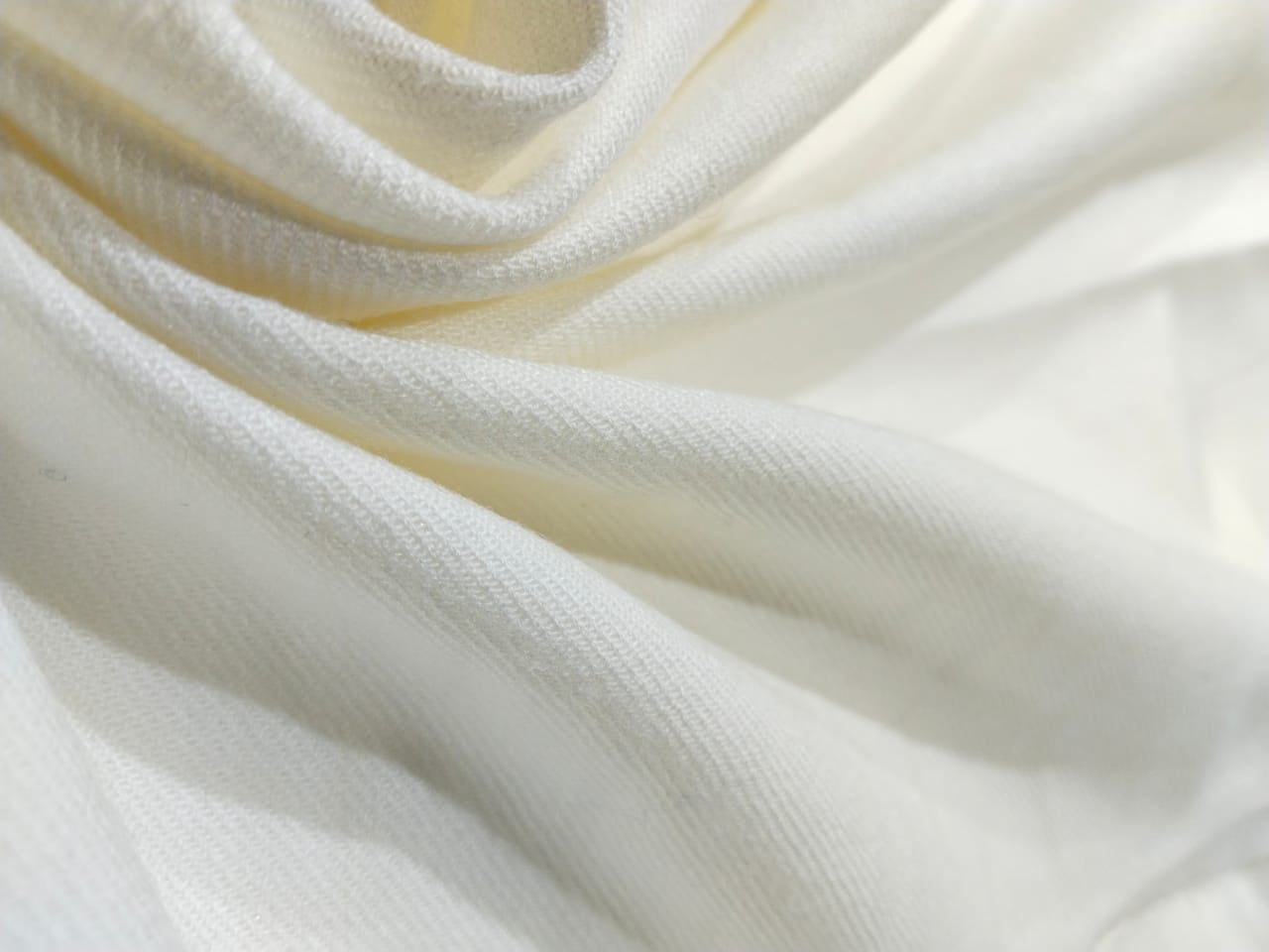 Silk X Wool Twill Fabric available in 3 colors white ivory, brown and camel