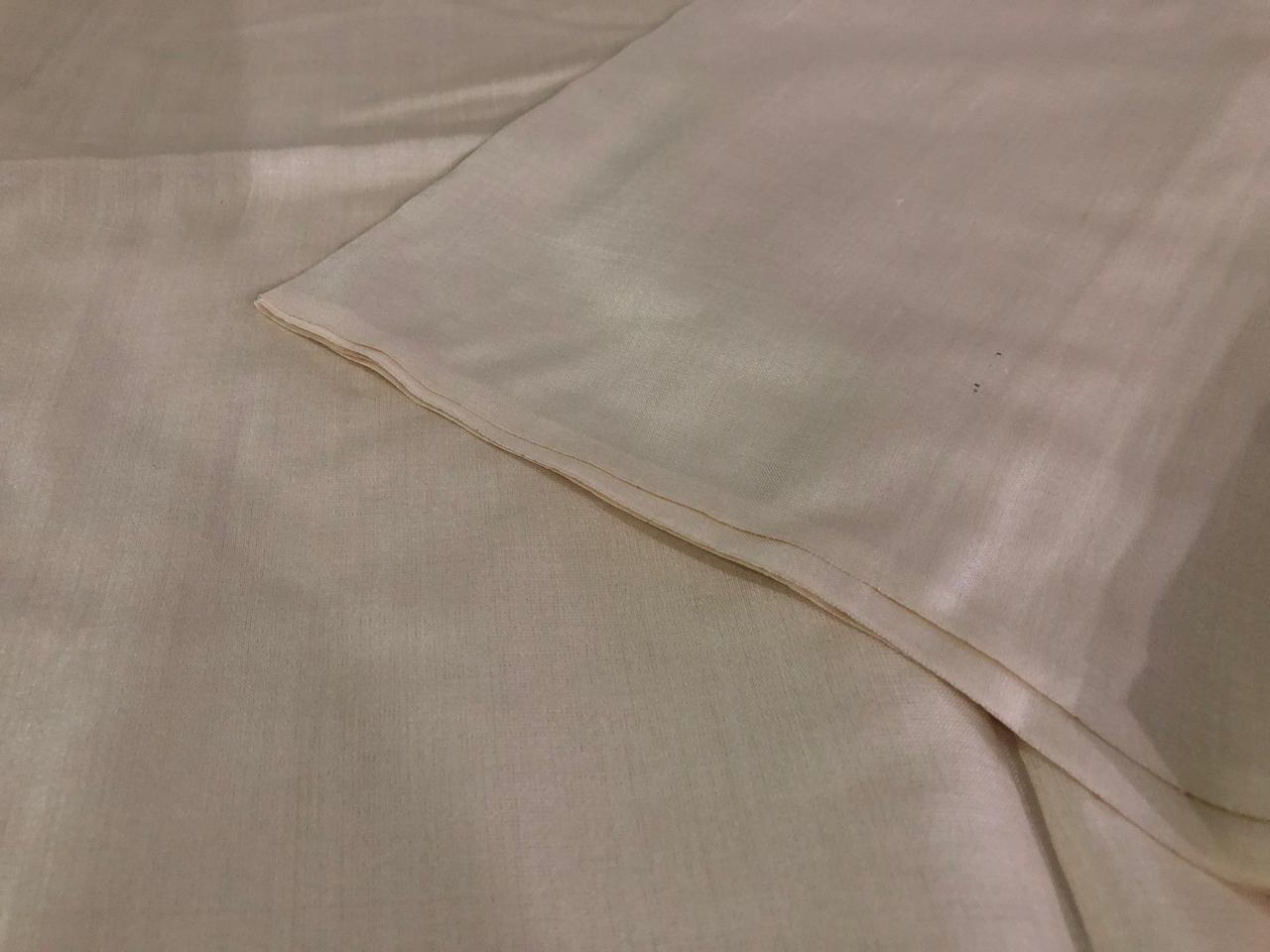 Silk Tussar X Tussar Moonga  Fabric 44" wide [17224]