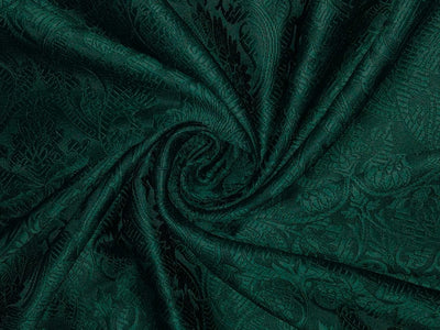 Brocade Fabric FLORAL Jacquard   44" WIDE available in 7 colors red,black,green,pink,wine,navy and goldBRO984