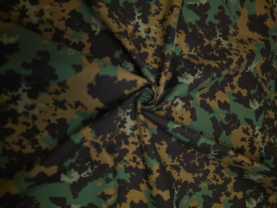 100% Cotton Denim  Fabric 58" wide available in 5 different designs of army prints