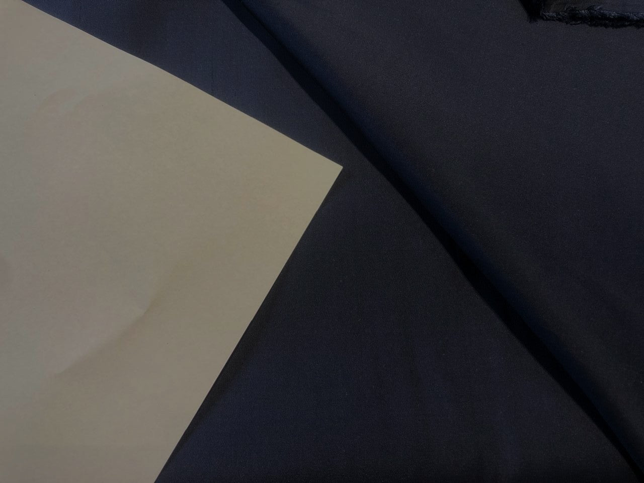 Silk Dupioni fabric dark navy  54" wide DUP429