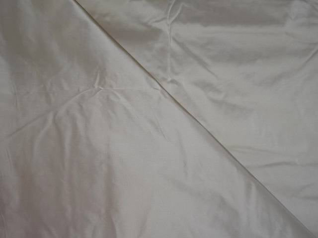 100% PURE SILK TAFFETA FABRIC CREAM WITH GOLD SHOT color 54" wide TAF55[1]