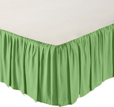 Pure Silk Taffeta Bed Skirt