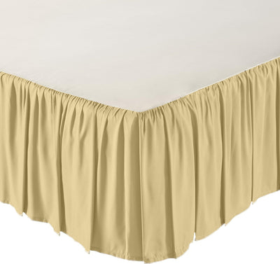 Pure Silk Taffeta Bed Skirt