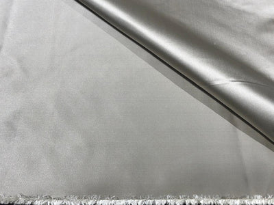 Silk Duchess satin  fabric 40 momme 54" wide beige stone [17608]