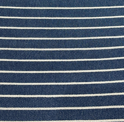 Denim 100% Cotton Yarn Dyed Stripes Woven with a classic twill weave [17763]