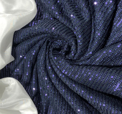 NET SILVER WITH GREY SEQUIN [17706]