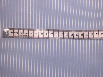 100% Cotton  Blue and white 58" wide available in medium blue and powder blue [18563/64]