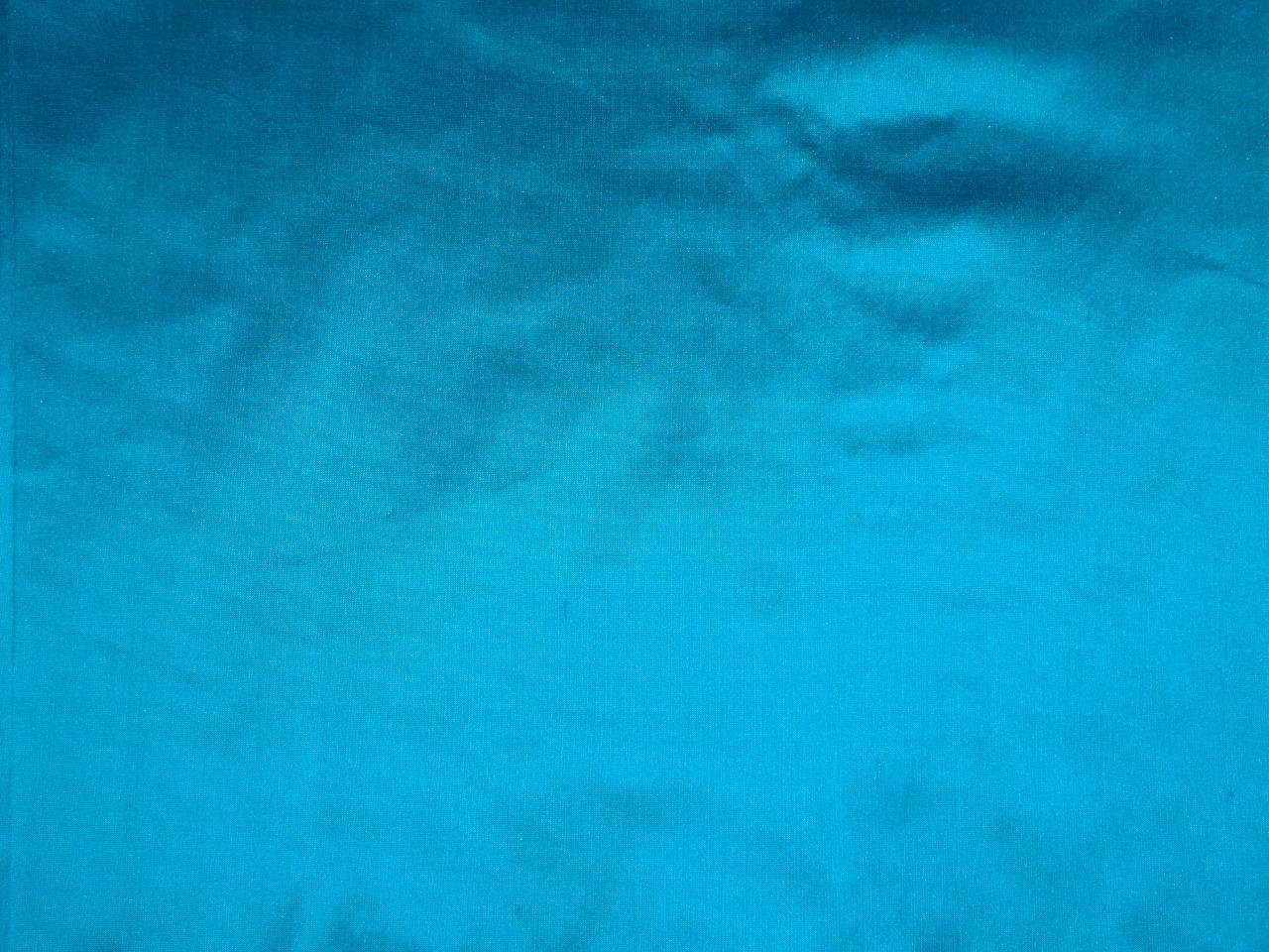 PURE SILK DUPIONI FABRIC TURQUOISE BLUE color 54" wide DUP193[1]