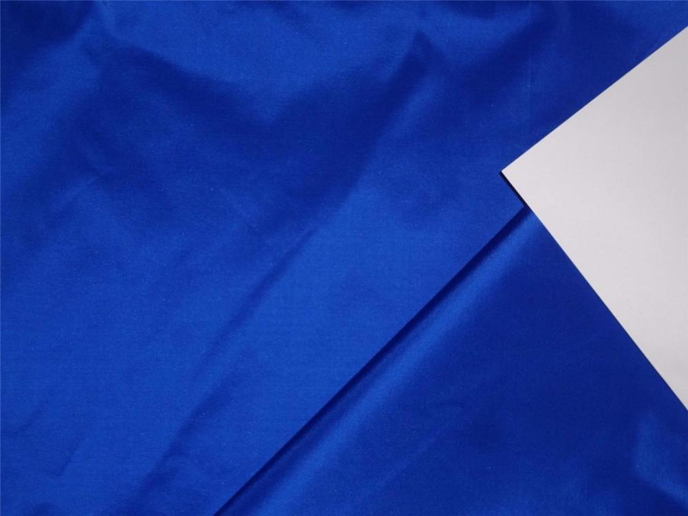 SILK TAFETTA FABRIC ROYAL BLUE COLOR 54" WIDE TAF258[2]