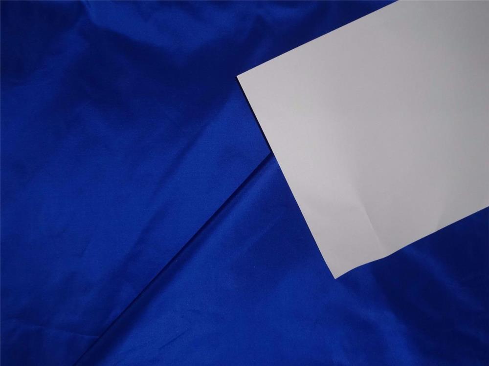 SILK TAFETTA FABRIC ROYAL BLUE COLOR 54" WIDE TAF258[2]