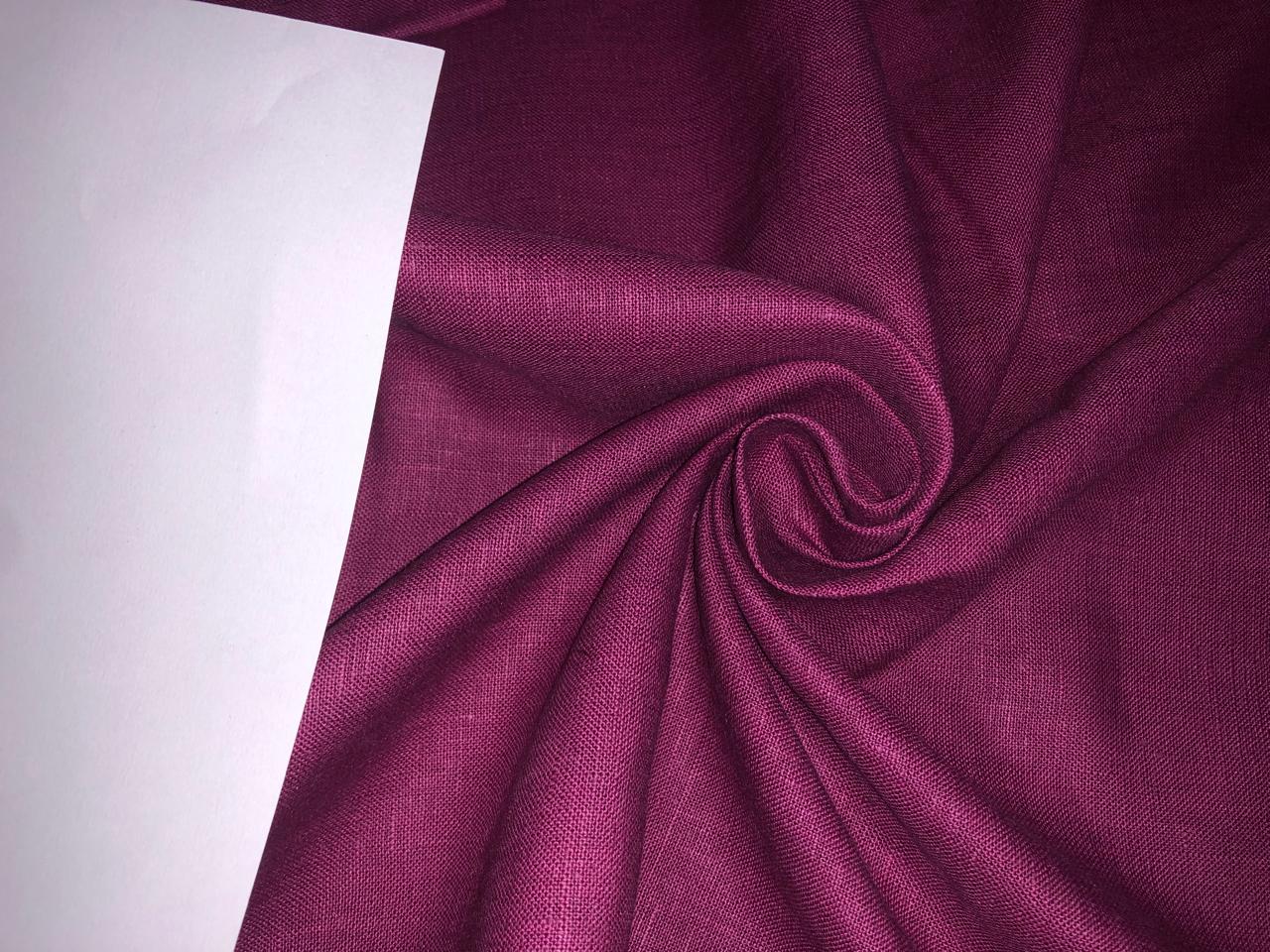 100% Cotton Denim MULBERRY COLOR Fabric 58" wide  AMAZING FOR SHIRTS [17071]