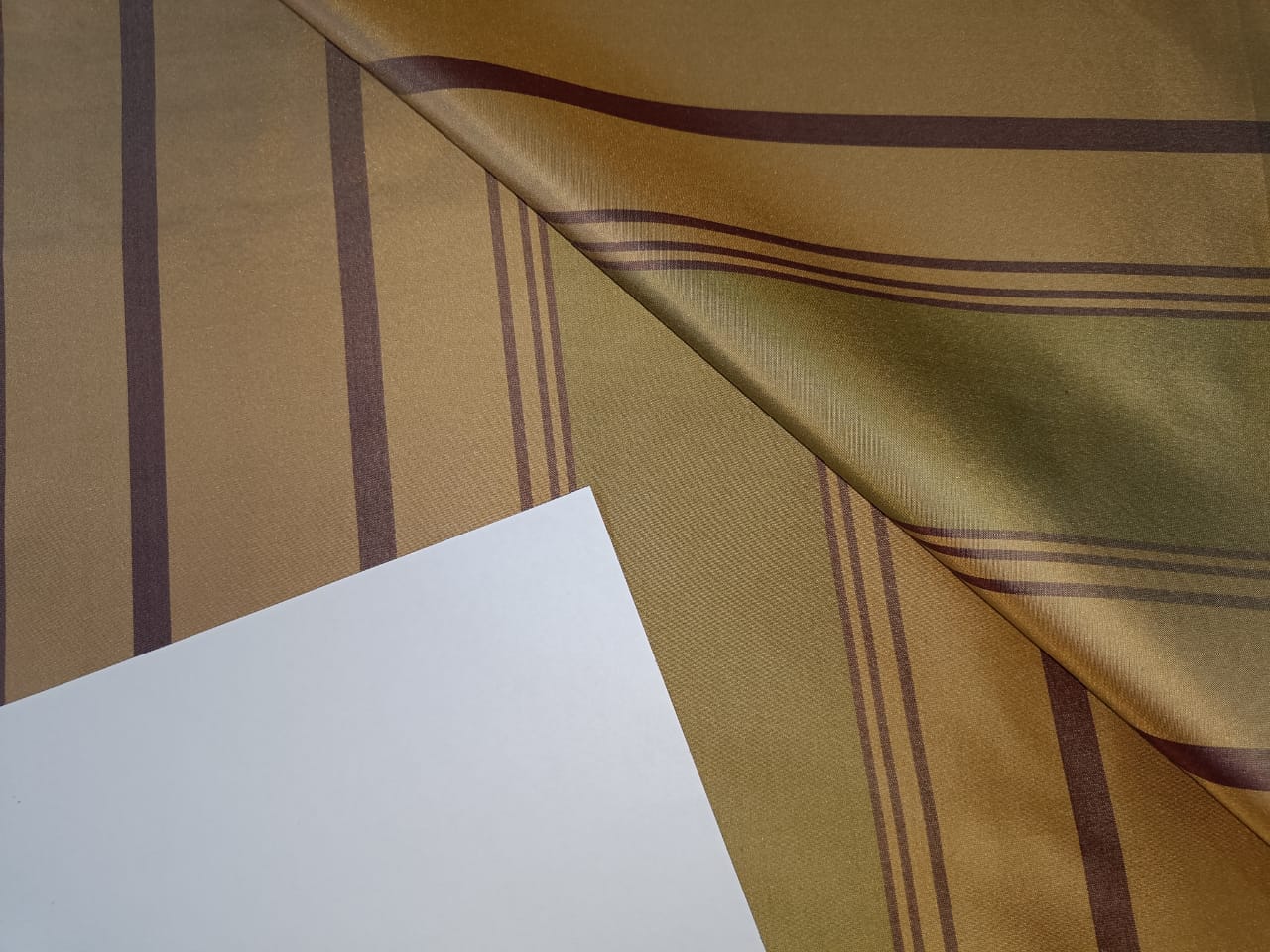 SILK TAFFETA FABRIC olive dusty mauve and gold 54" wide TAF#S27